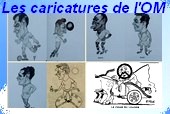 Les caricatures de l'OM 