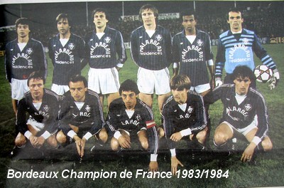 L'Histoire Championnat de France Bordeaux de France