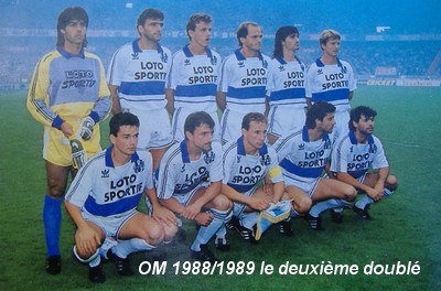 Maillot Marseille 1989 Loto Sportif