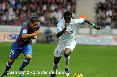 la der de Taiwo Caen OM